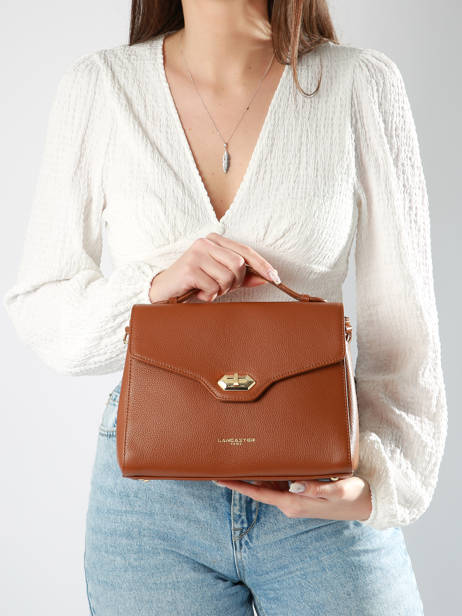 Shoulder Bag Milano Cosmos Leather Lancaster Brown milano cosmos 55 other view 1