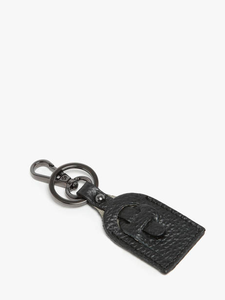 Leather Caviar Key Chain Milano Black caviar CA23119 other view 1