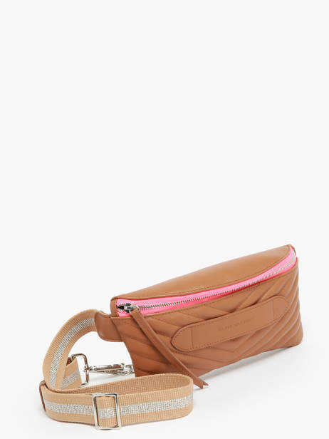 Sac Ceinture Coachella Matelassé Cuir Marie martens Marron coachella VLQ vue secondaire 2