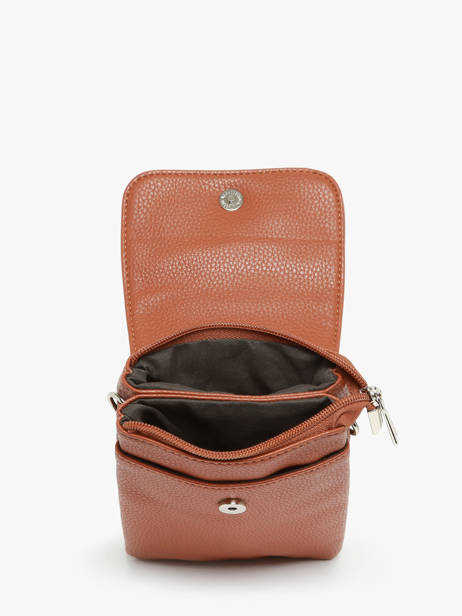 Crossbody Bag Grained Miniprix Brown grained F3609 other view 3