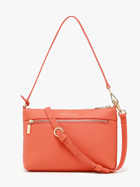 Sac Bandoulière Palma Cuir Nathan baume Orange nathan 27 vue secondaire 4