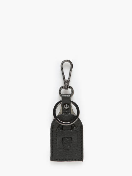 Leather Caviar Key Chain Milano Black caviar CA23119
