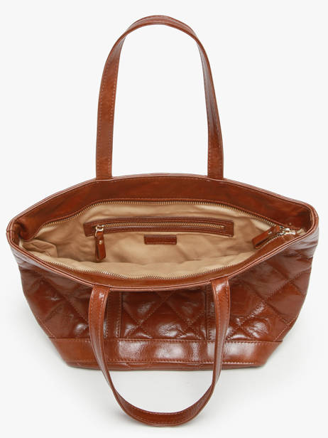 Shopping Bag Cabas Cuir Leather Vanessa bruno Brown cabas cuir 84V40378 other view 3