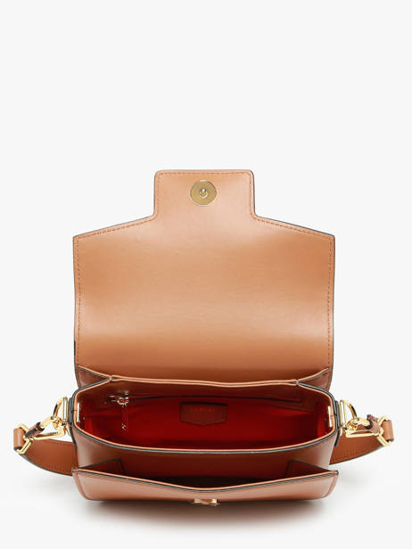 Sac Bandoulière Angele Cuir Lancel Marron angele A13147 vue secondaire 3