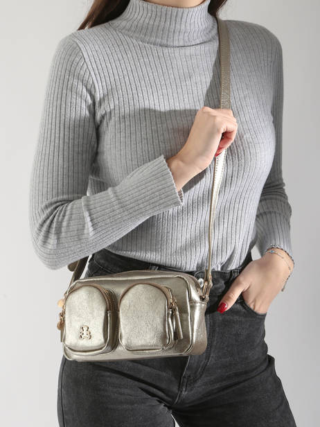 Shoulder Bag Bright Lulu castagnette Silver bright WESTON other view 1