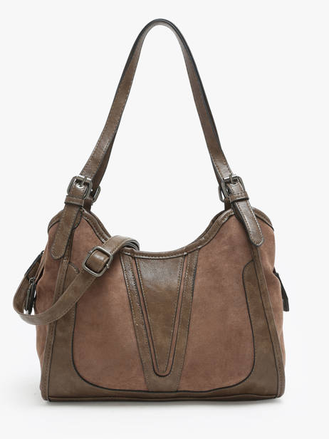Sac PortÃ© Ã©paule Winter Velvet Miniprix Beige winter velvet 3661