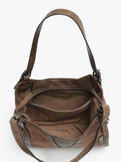 Sac PortÃ© Ã©paule Winter Velvet Miniprix Beige winter velvet 3661 vue secondaire 2