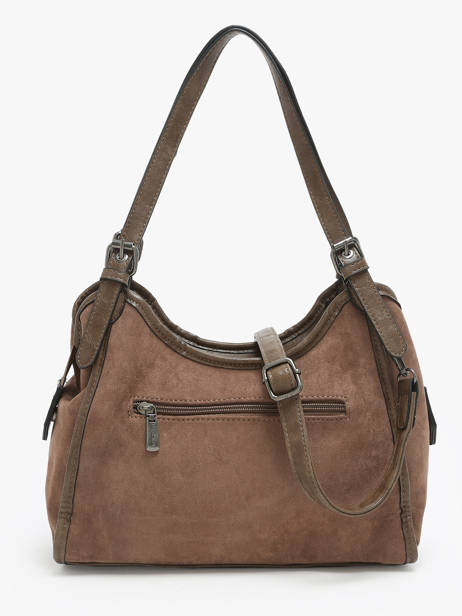 Sac PortÃ© Ã©paule Winter Velvet Miniprix Beige winter velvet 3661 vue secondaire 3