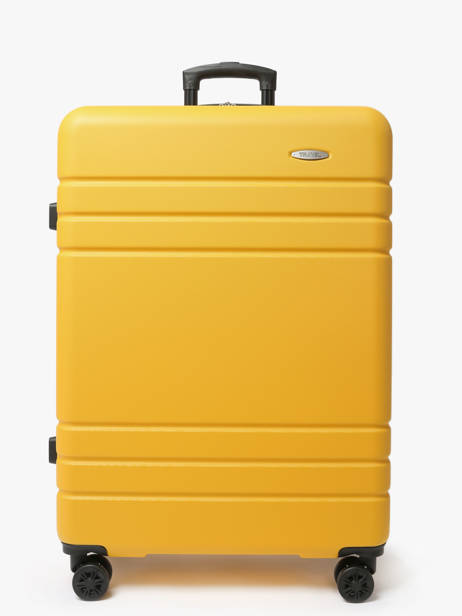 Valise Rigide Valencia Travel Jaune valencia L