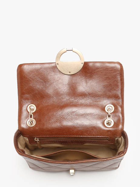 Medium Leather Moon Crossbody Bag Vanessa bruno Brown moon 84V40533 other view 3