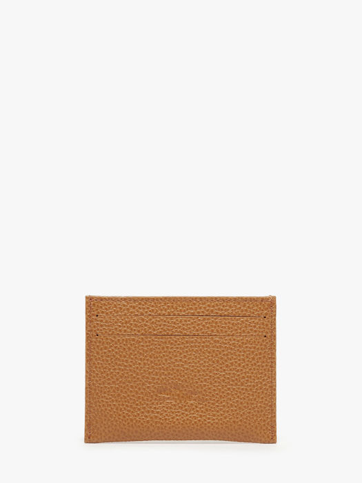 Longchamp Le foulonné Bill case / card case Brown