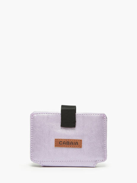 Porte-cartes Cabaia Violet accessoire MINIWALL