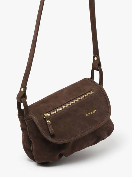 Crossbody Bag Nat et nin Brown vintage JENNY other view 2