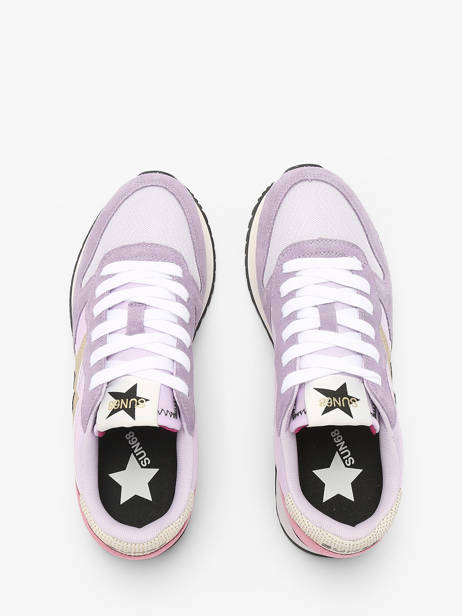 Sneakers Stargirl Glitter Sun68 Violet women Z35212 other view 4