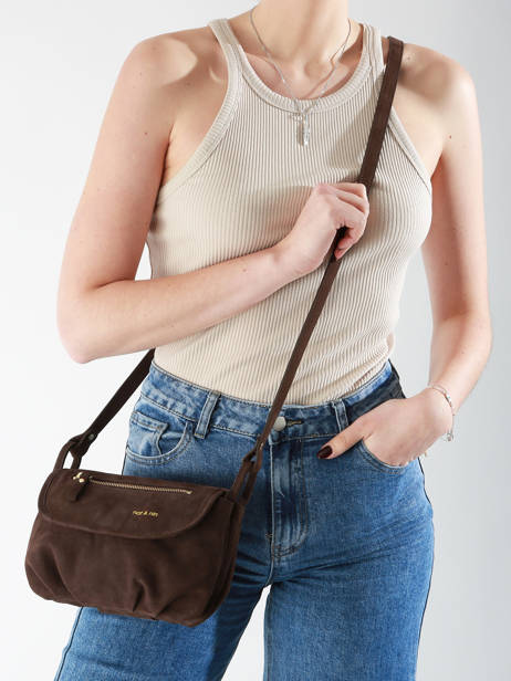 Crossbody Bag Nat et nin Brown vintage JENNY other view 1