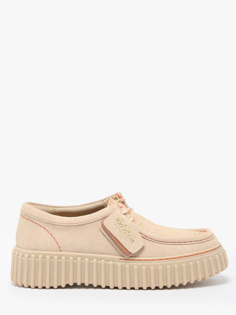 Derby Shoes Torhill Bee Clarks Beige women 26181191