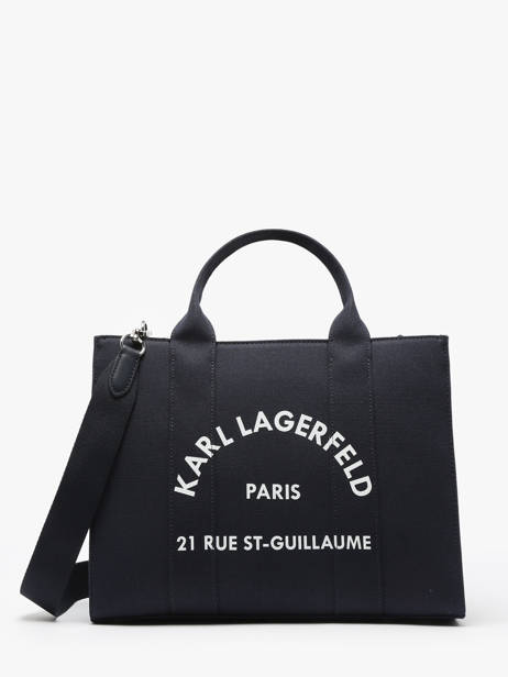 Sac Porté Main Rsg Coton Karl lagerfeld Bleu rsg A1W50010