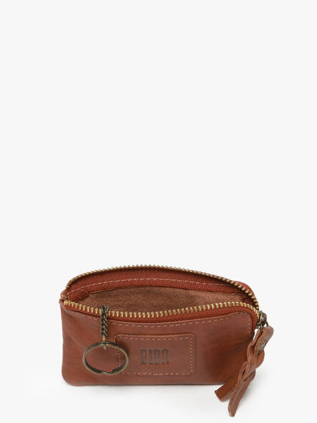 Coin Purse Leather Biba Brown heritage KA13 other view 1