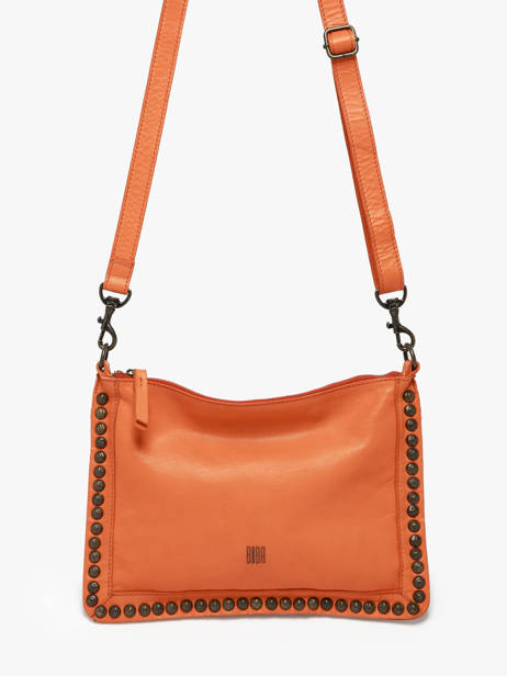 Leather Crossbody Bag Heritage Biba Orange heritage POR2L other view 2