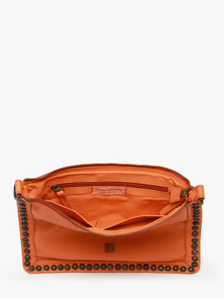 Leather Crossbody Bag Heritage Biba Orange heritage POR2L other view 3