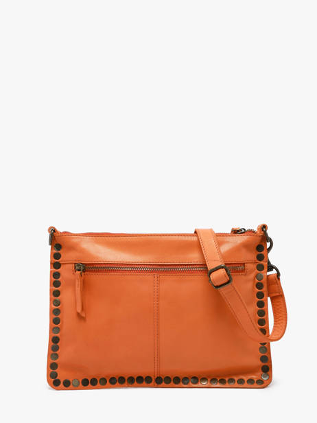 Leather Crossbody Bag Heritage Biba Orange heritage POR2L other view 4
