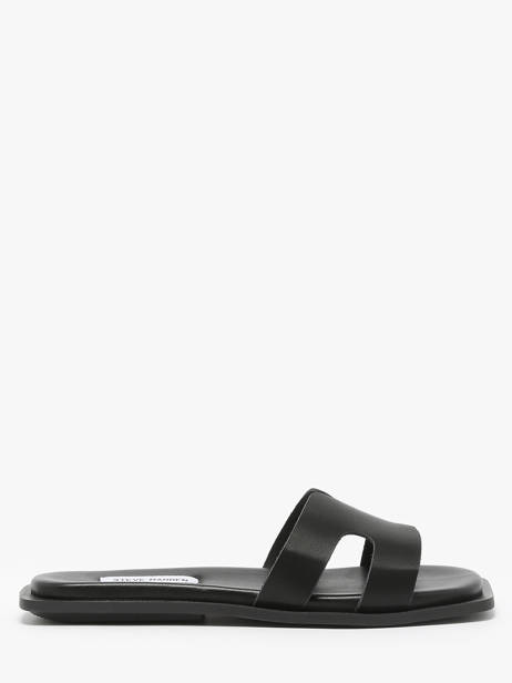 Slippers Sofia In Leather Steve madden Black women 11003523