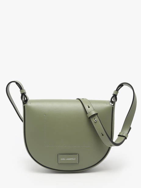 Shoulder Bag K Circle Leather Karl lagerfeld Green k circle A1W30212 other view 4