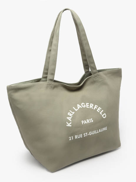 Shoulder Bag Rsg Cotton Karl lagerfeld Green rsg A1W50006 other view 2