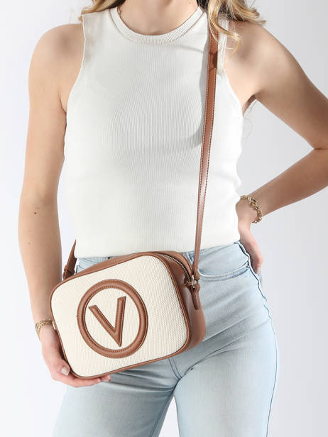 Sac BandouliÃ¨re Covent Valentino Beige covent VBS7QO15 vue secondaire 1
