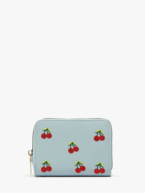 Coin Purse Miniprix Blue safiano 78SM2686