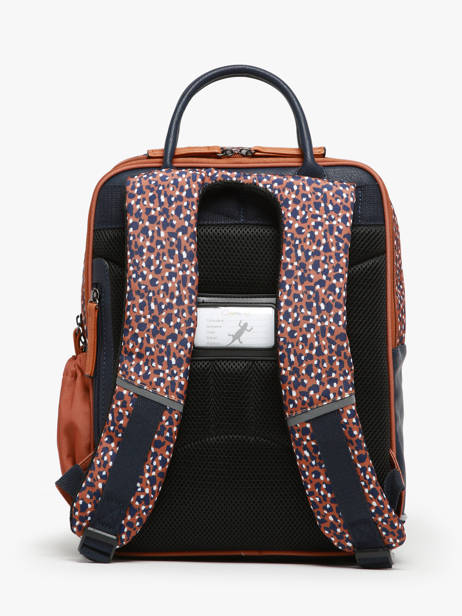 Sac Ã  Dos 2 Compartiments Cameleon Marron vintage fantasy PBVGSD37 vue secondaire 4