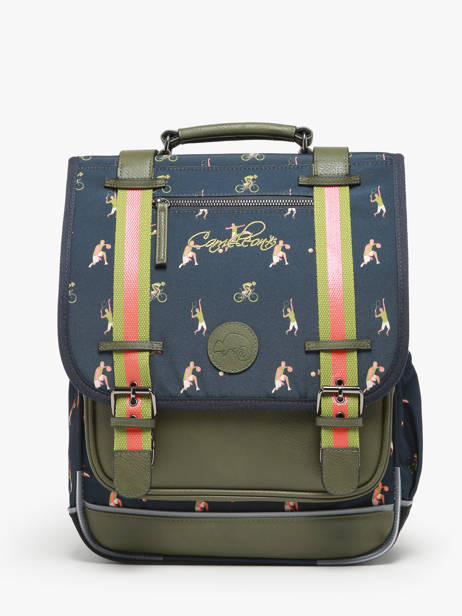 Sac à Dos 2 Compartiments Cameleon Vert vintage urban PBVBSD39