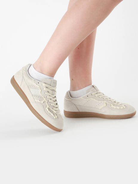 Sneakers Tb.490 Crochet In Leather Alohas Beige women 10082301 other view 1