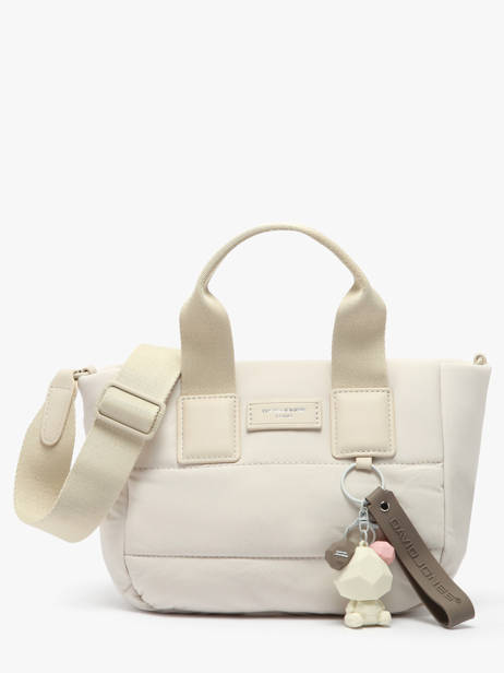 Shoulder Bag Plum David jones Beige plum CM7478