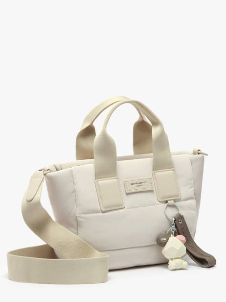 Shoulder Bag Plum David jones Beige plum CM7478 other view 2