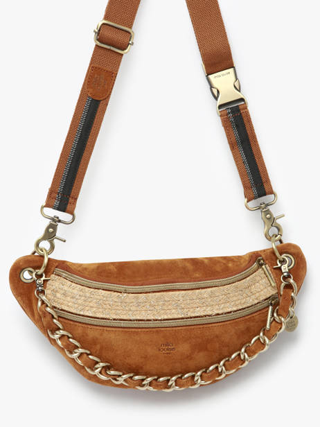 Belt Bag Mila louise Brown vintage 23689V4 other view 2