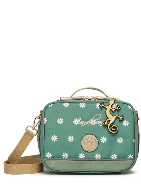 Lunch Bag Cameleon Green vintage fantasy BL24 other view 5