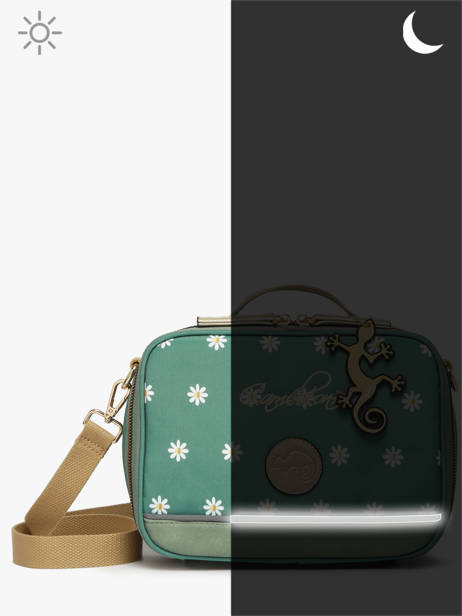 Lunch Bag Cameleon Green vintage fantasy BL24 other view 6