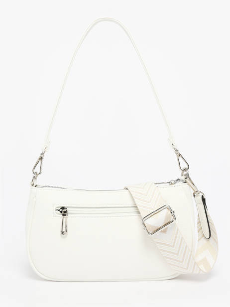 Ccrossbody Shoulder Bag Grained Miniprix White grained F3699 other view 3