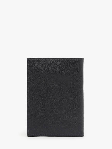 Wallet Leather Madras Etrier Blue madras EMAD271 other view 3