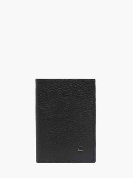 Leather Cardholder Madras Etrier Blue madras EMAD013