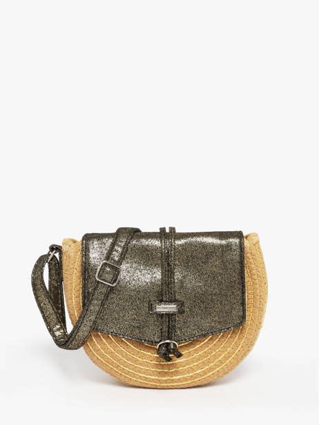 Shoulder Bag Dario Cotton Les tropeziennes Beige dario TZ03