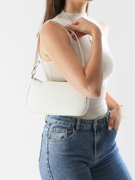 Ccrossbody Shoulder Bag Grained Miniprix White grained F3699 other view 1