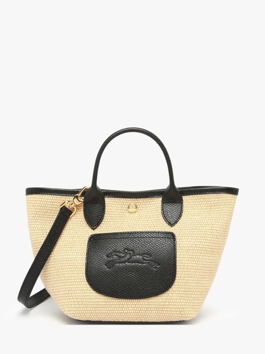 Longchamp New le panier pliage Sacs portÃ© travers Noir