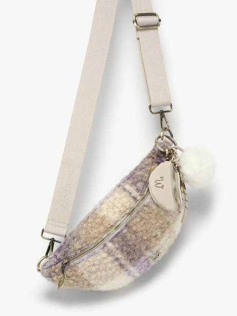 Belt Bag Woomen Violet alyssum WALS04 other view 2
