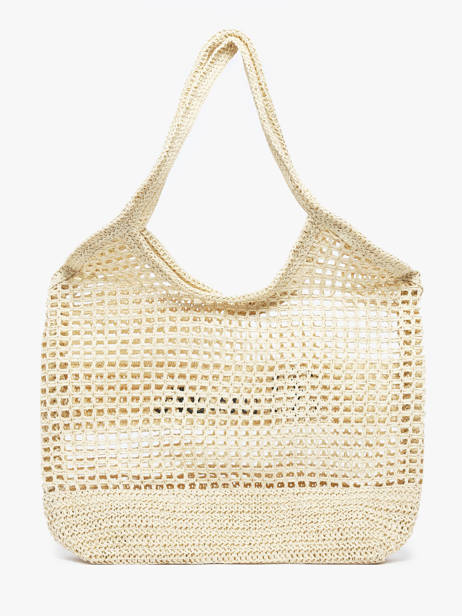 Shoulder Bag Beach Paper Miniprix Beige beach Q637 other view 3