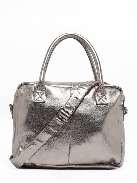 Leather Le Dandy A4 Satchel Paul marius Silver vintage S other view 4