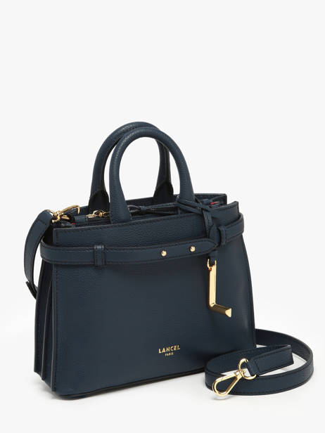 Shoulder Bag Faubourg Leather Lancel Blue faubourg A13527 other view 2