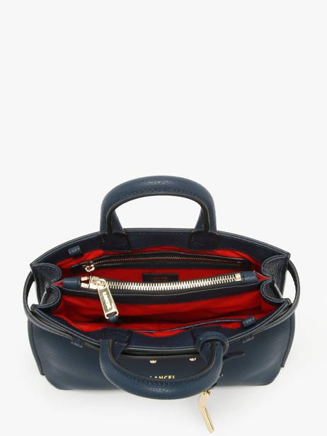Shoulder Bag Faubourg Leather Lancel Blue faubourg A13527 other view 3