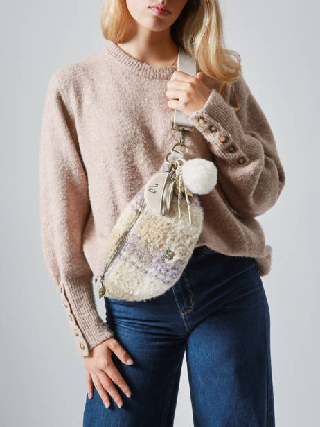 Belt Bag Woomen Violet alyssum WALS04 other view 1